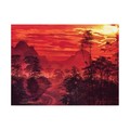 Trademark Fine Art David Lloyd Glover 'Amazon Sunset' Canvas Art, 18x24 DLG00973-C1824GG